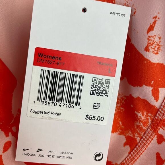 NWT Nike Athletic Legging Shorts Size L - Picture 5 of 5